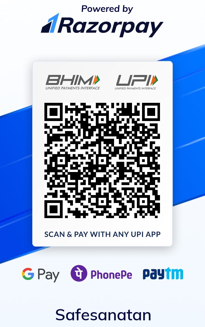 Safe Sanatan Payment QR